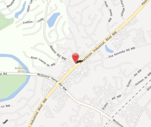 Location Map: 4140 Moore Road Suwanee, GA 30024